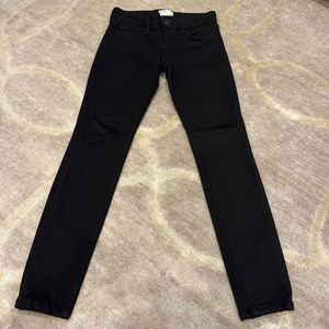 L’agence Chantal Low Rise Black Skinny Jeans